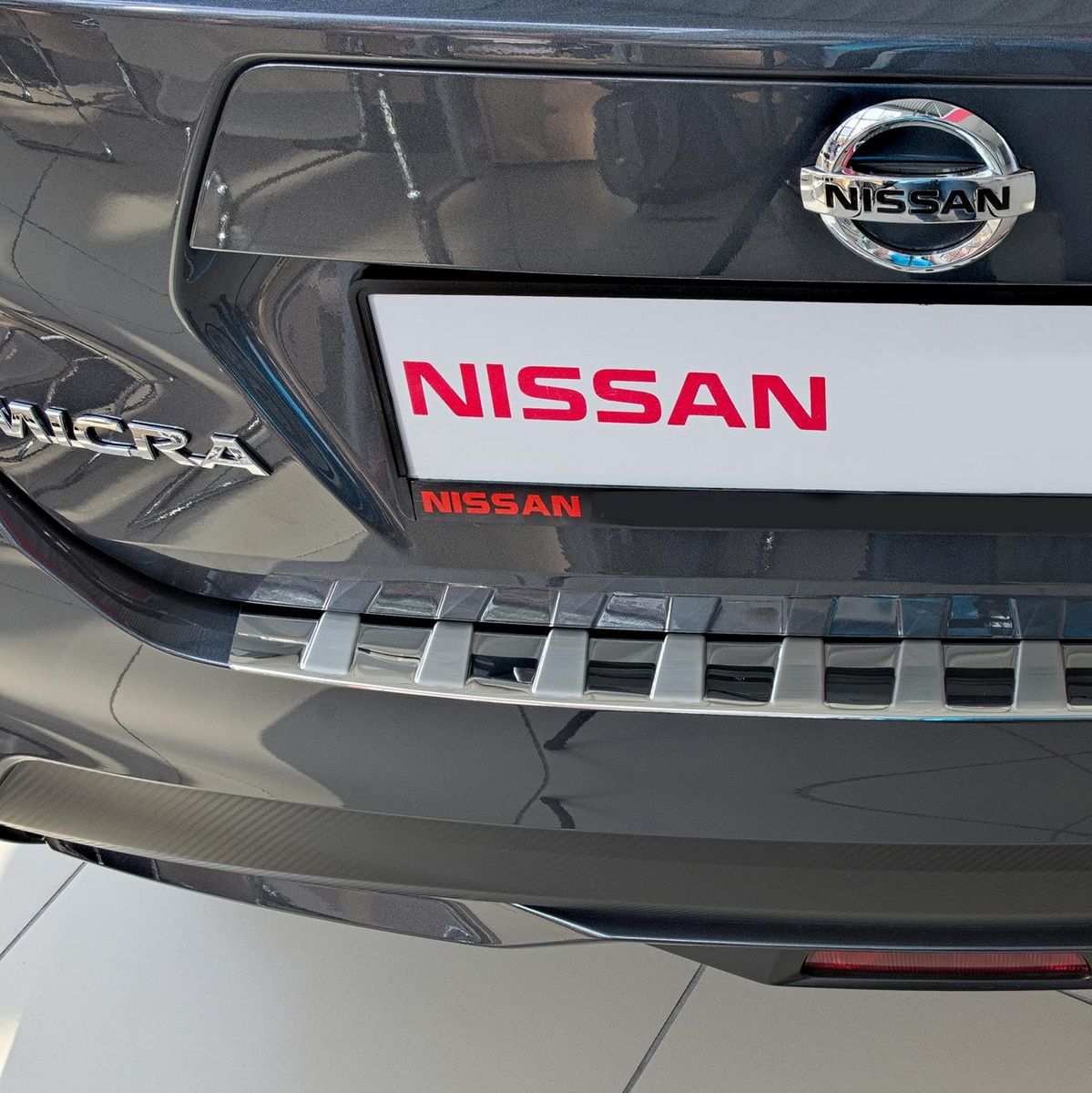 Profilowana nakładka na zderzak, Nissan Micra V K14, 2016