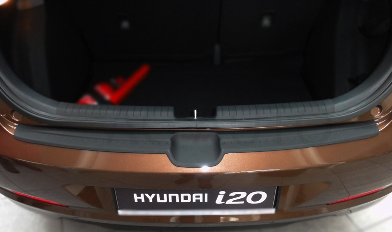 Nakładka na tylny zderzak, Hyundai i20 II, 2015>, hatchback