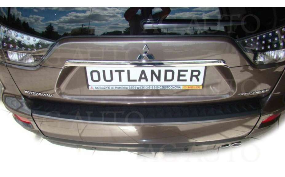 Nakładka na tylny zderzak, Mitsubishi Outlander, 2006