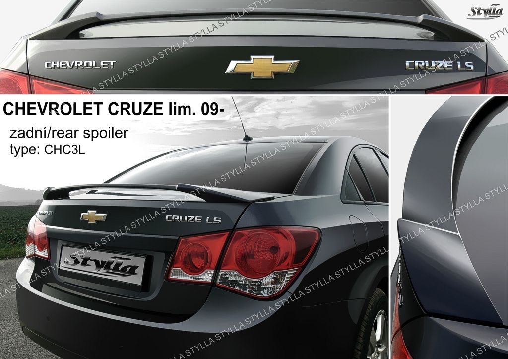 Spoiler na tylną klape, Chevrolet Cruze I, 20092016