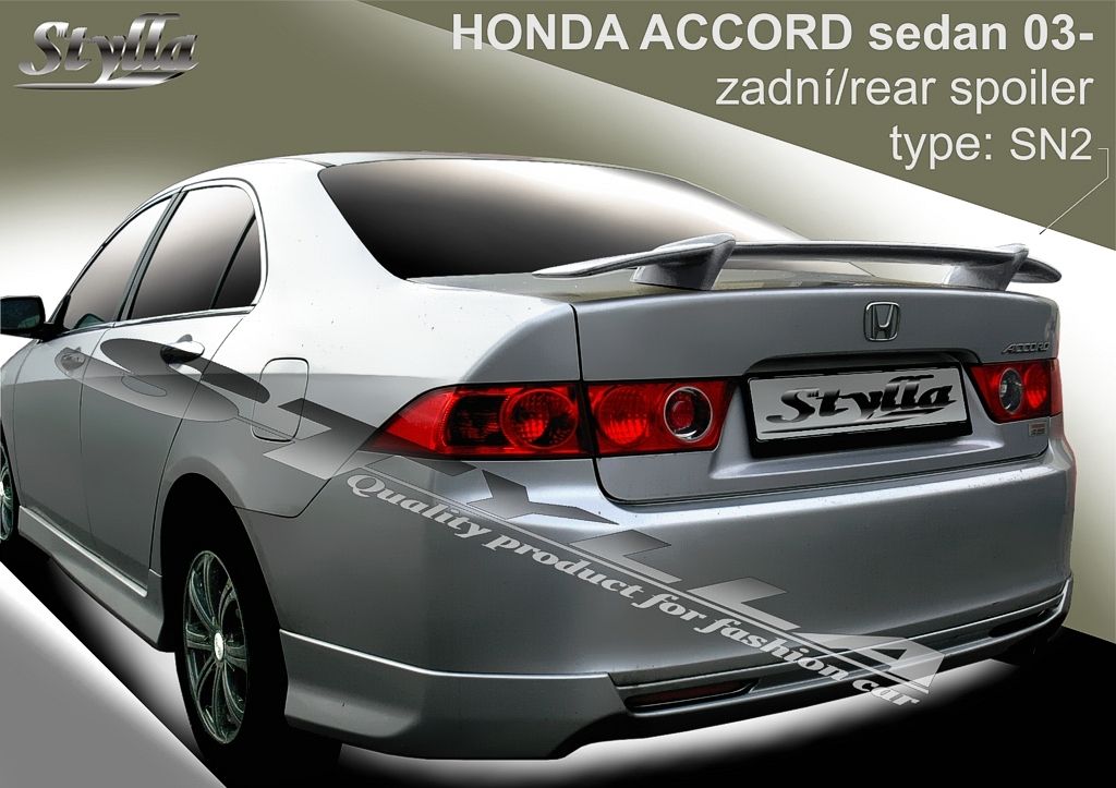 Spoiler na tylną klape, Honda Accord VII, 20032008