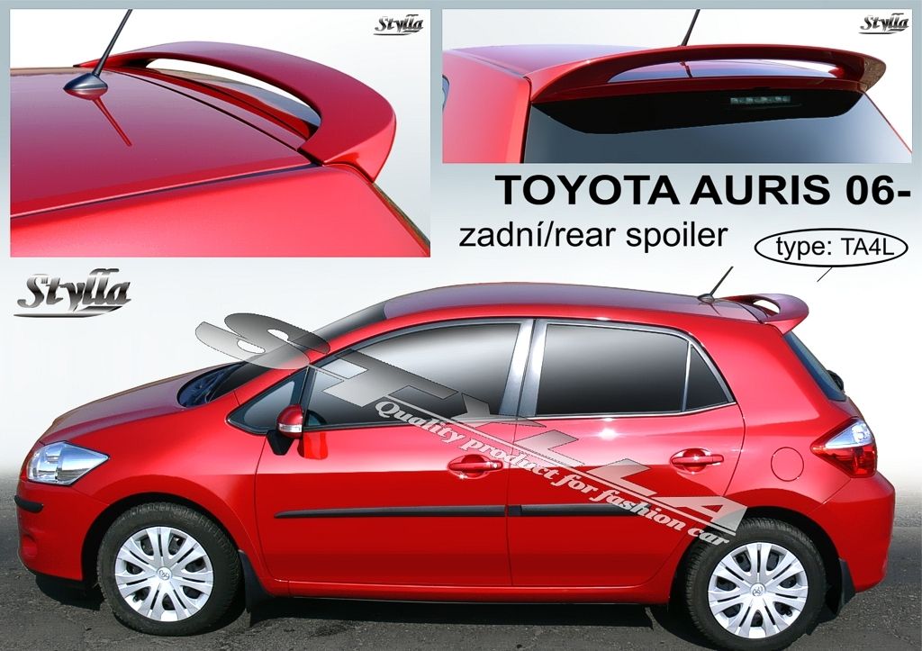 Spoiler na tylną klape górny, Toyota Auris I, 20062012